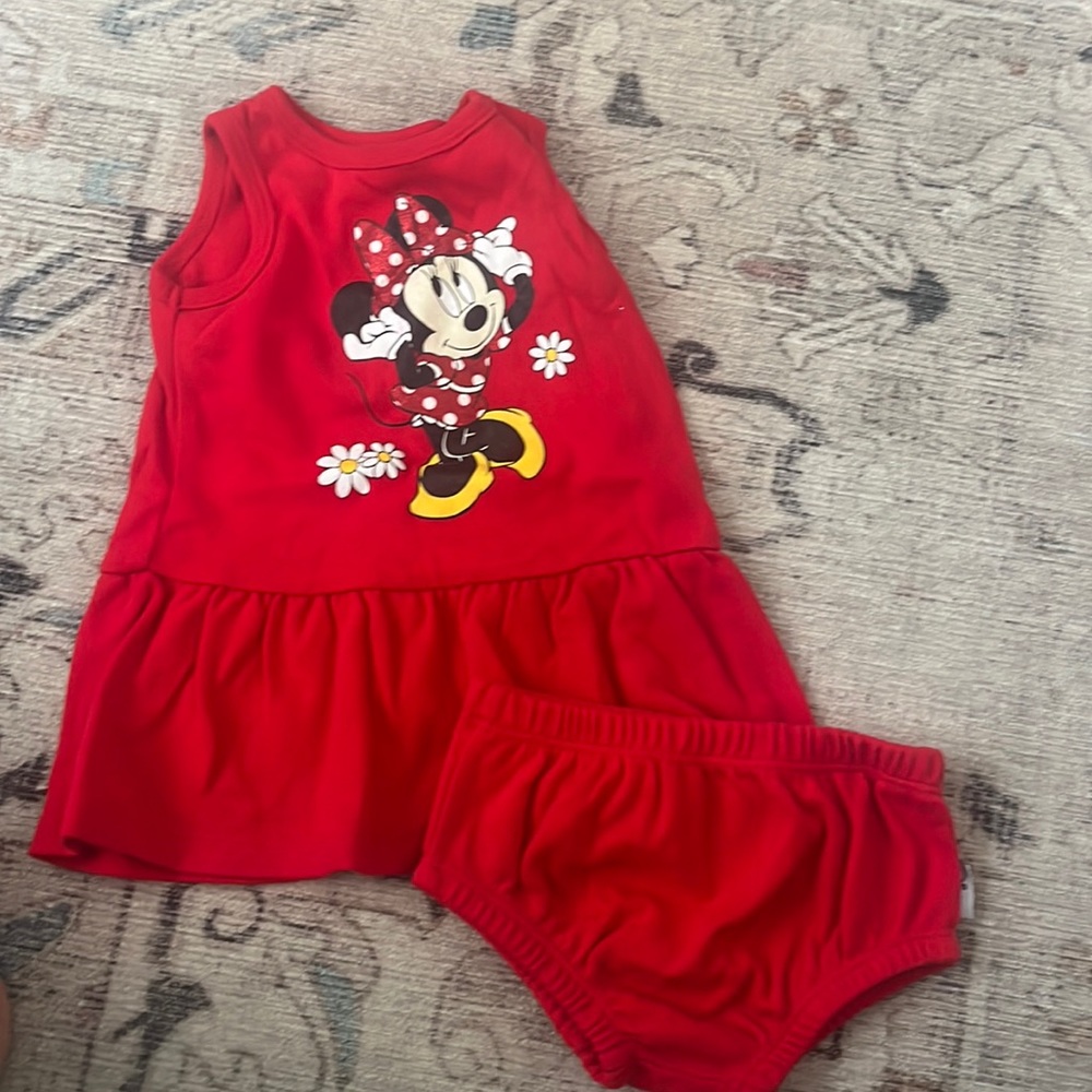 Disney Minnie Mouse dress with bloomers